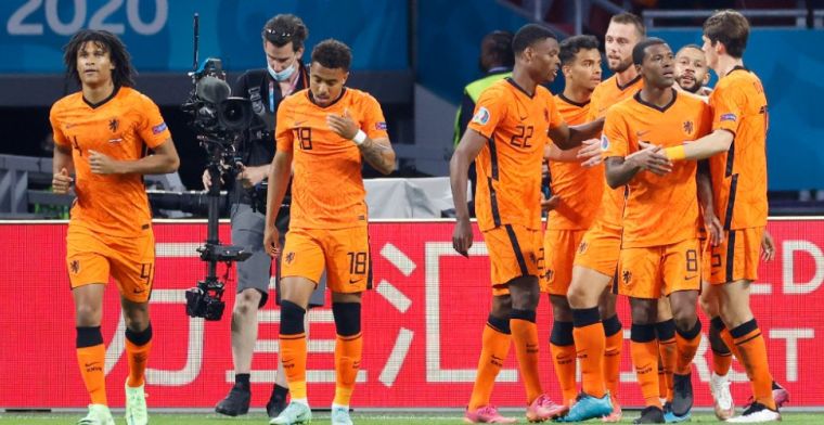 Oranje verslaat Oostenrijk en heeft groepswinst al binnen, weer hoofdrol Dumfries