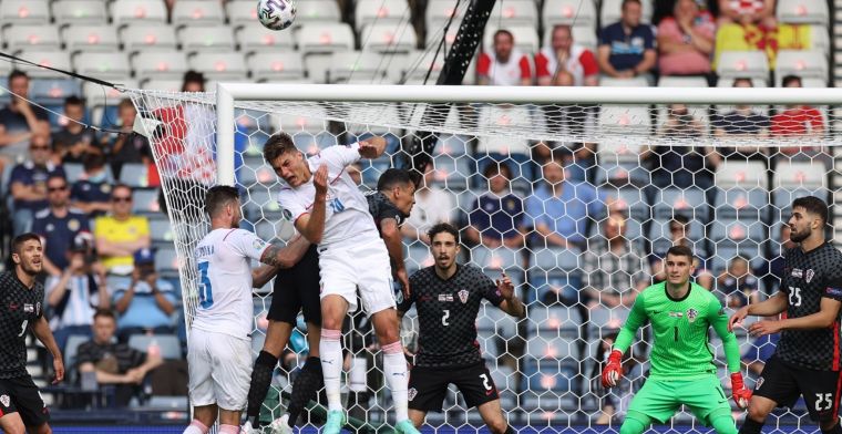 Schick laat Ronaldo, Lukaku én Dumfries achter zich: Tsjechië en Kroatië gelijk