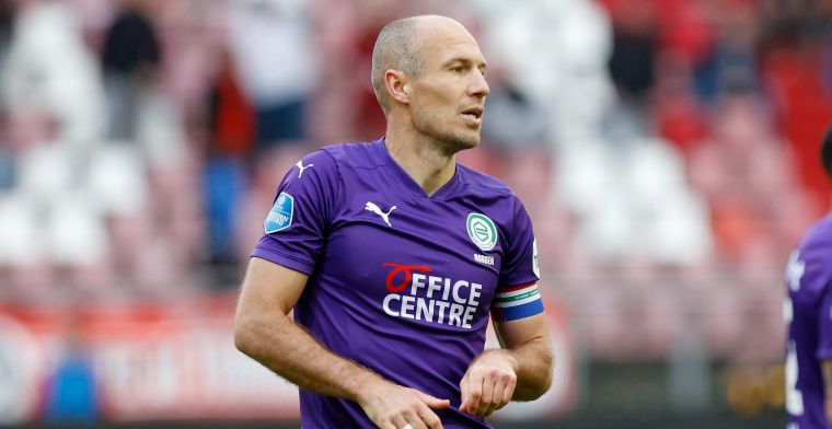 Robben duikt op in jeugdteam FC Groningen: Ineens stond hij in de opstelling