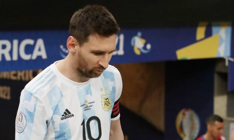Afbeelding: Messi evenaart Mascherano, Argentinië door naar Copa América-kwartfinales