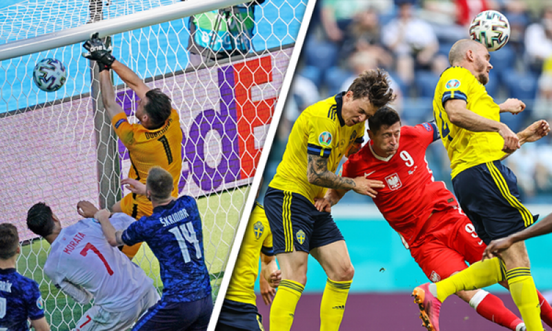 Afbeelding: Zweden boven ontketend Spanje, ondanks Poolse comeback: Slowakije en Polen klaar
