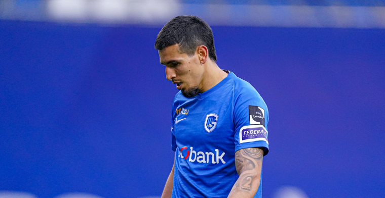 Eén KRC Genk-verdediger in de basis bij Colombia, één in de tribune