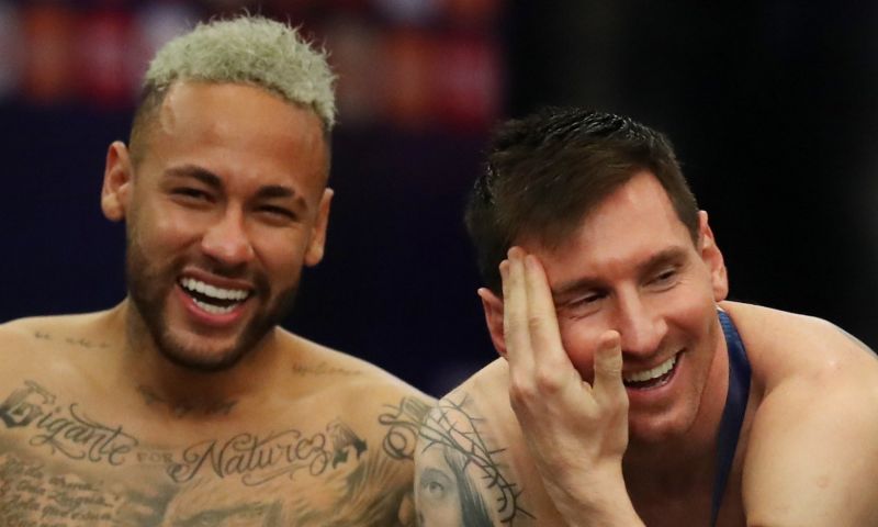Neymar feliciteert 'filho da puta' Messi: 'Een knuffel voor mijn maat' Afbeelding: Neymar feliciteert 'filho da puta' Messi: 'Een knuffel voor mijn maat'