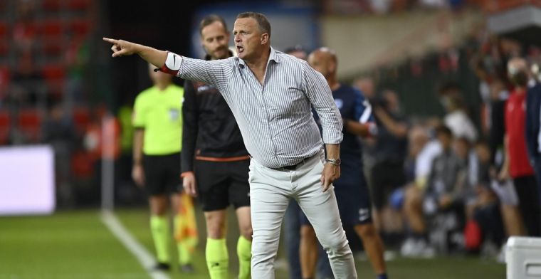 Van den Brom kan niet tevreden zijn na gelijkspel Genk: Onszelf tekort gedaan