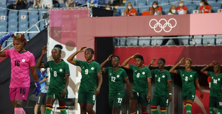 Sensatie in Olympische Oranje-poule: 4-4, wéér hattrick voor Banda (Zambia)