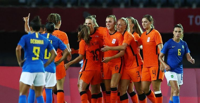 Oranje Leeuwinnen dreigen VS tegen te komen: 'Expres verliezen doen we niet'