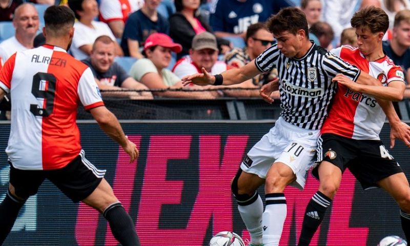 PAOK straft persoonlijke Feyenoord-fouten af en wint in De Kuip Afbeelding: PAOK straft persoonlijke Feyenoord-fouten af en wint in De Kuip