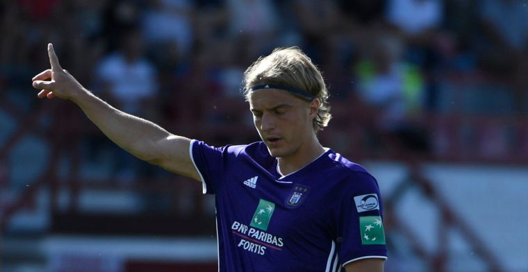 Bornauw trots op zijn debuut bij Anderlecht: 'Bedankt voor alles'