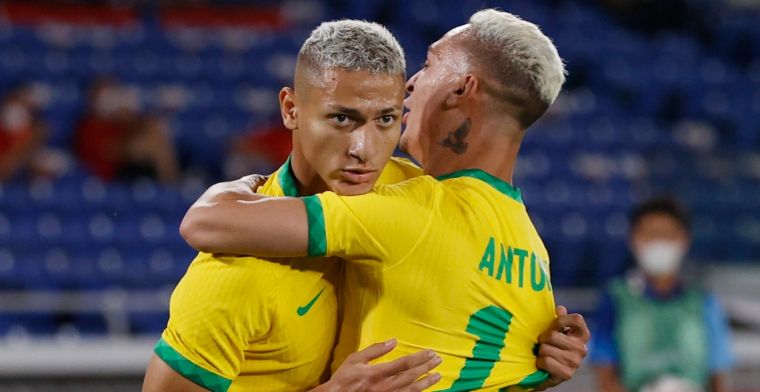 Ajax is Antony langer kwijt door Olympische doelpuntenlawine Richarlison