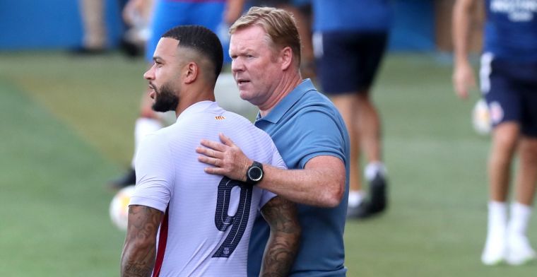 Koeman ziet 'goede connectie' tussen Memphis en Griezmann: 'Erg veel kwaliteit'