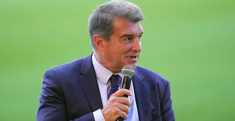 Barça-preses Laporta doet oproep aan La Liga: 'Dat is in heel Europa wel te zien'