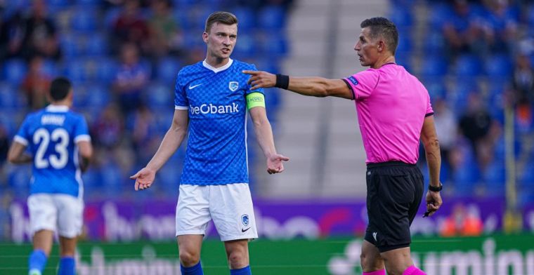 Genk-fans halen op Twitter uit naar ref en UEFA: 'Incompetente scheids'