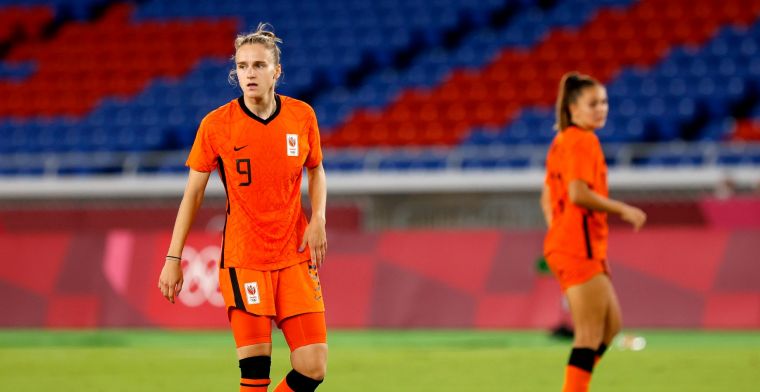 Miedema treurt na Oranje-uitschakeling: 'Dat hoorde ik vlak voor de penaltyserie'