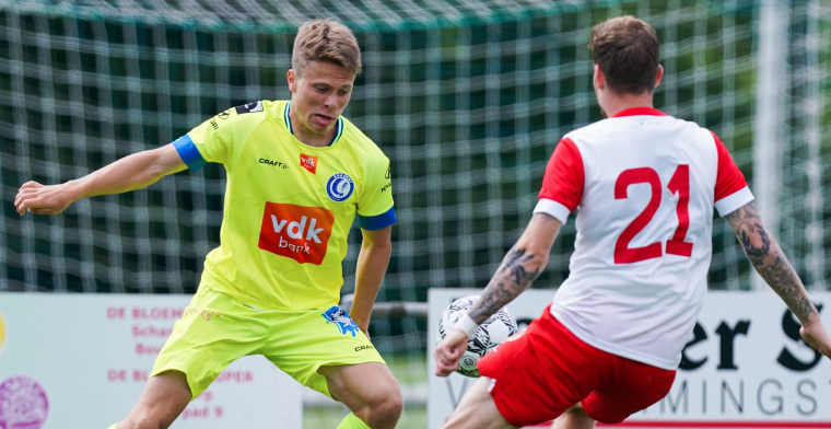 Kaa Gent Lanceert Shirts Voor Europese Wedstrijden Met Nieuwe Sponsor Voetbalprimeur Be