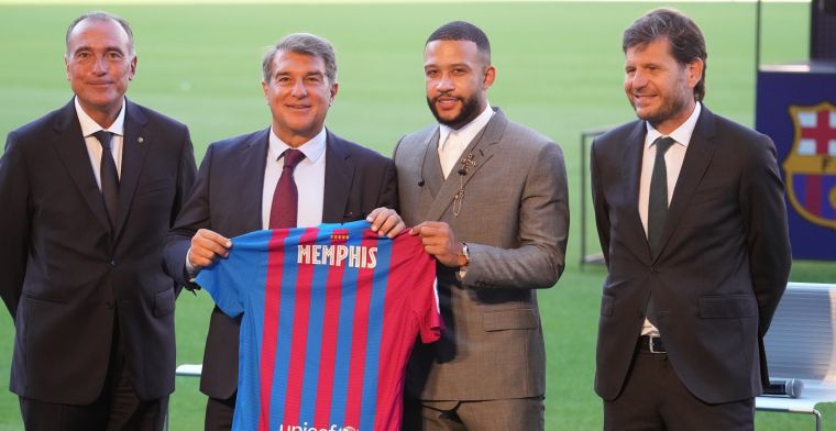 Laporta hoopt wél op Memphis, Agüero, García en Emerson: 'Wil ze bedanken'
