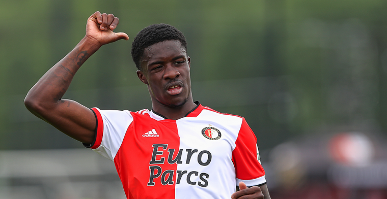 Feyenoord verhuurt Conteh: vleugelaanvaller keert terug naar Duitsland