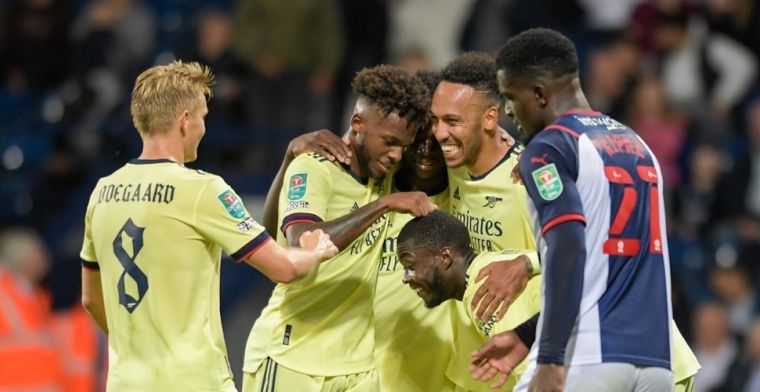 Arsenal schudt sores van zich af en maakt zes treffers op The Hawthorns
