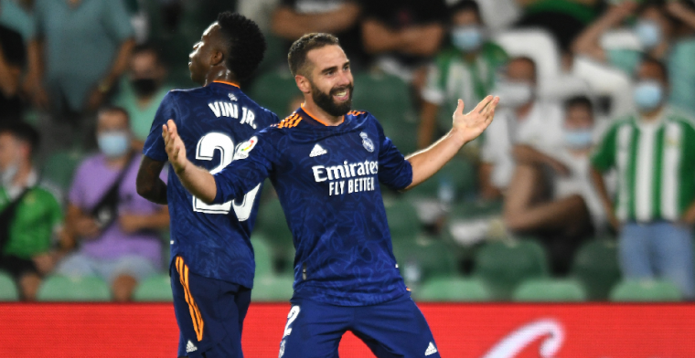 Real Madrid is koploper van Spanje na minimale zege bij Betis