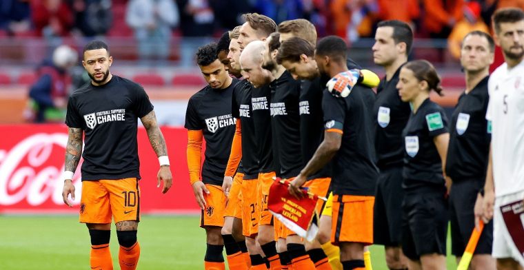 De Jong (KNVB) blij met statement internationals: 'Qatar nu voorloper in de regio'