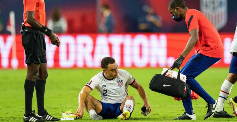 Slecht nieuws uit Amerika voor Barça: Dest loopt enkelblessure op bij interland