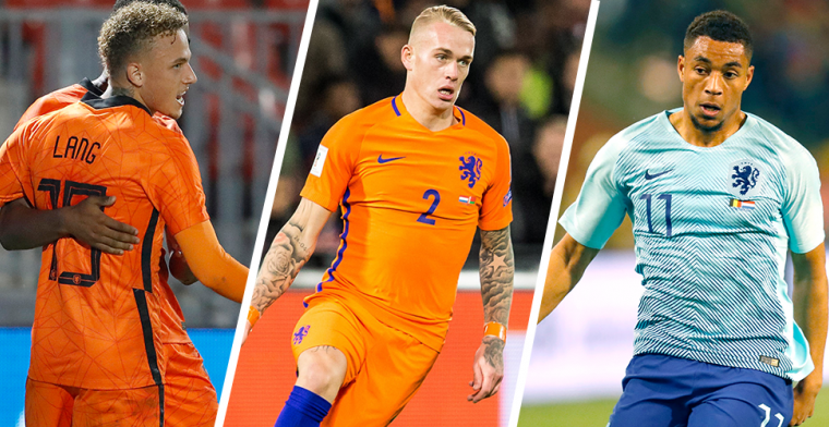 Deze spelers komen net als Flekken en El Ghazi in aanmerking voor Oranje