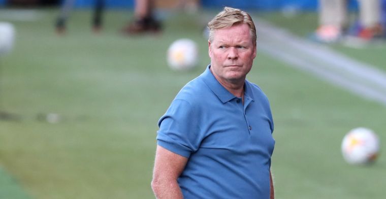Koeman duidelijk: 'Geen speler meer van Barça, dus ik praat niet meer over hem'
