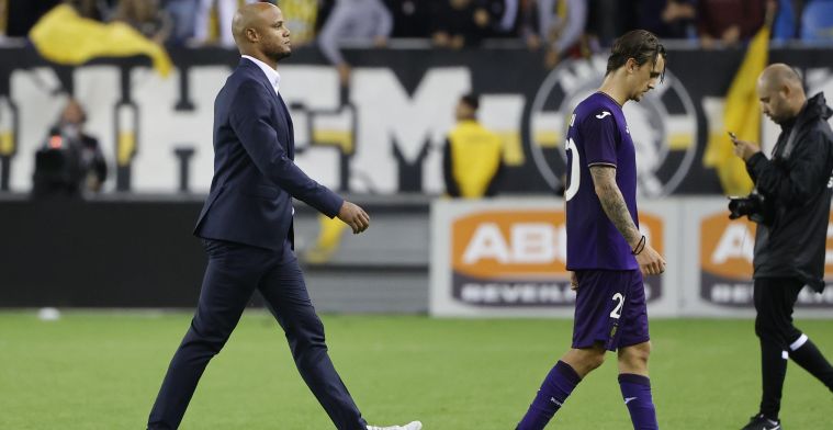 Vrancken is lovend over Anderlecht-coach Kompany: “Dat vind ik mooi om te zien”