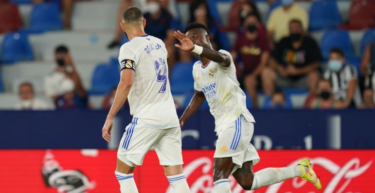 Real neemt in tweede helft pas afstand van Celta na hattrick Benzema