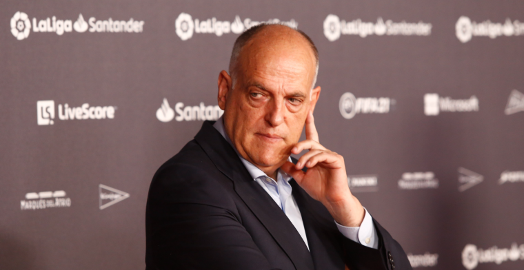 La Liga-baas haalt uit naar PSG: 'Zo'n schuld en alsnog bod op Mbappé afwijzen'