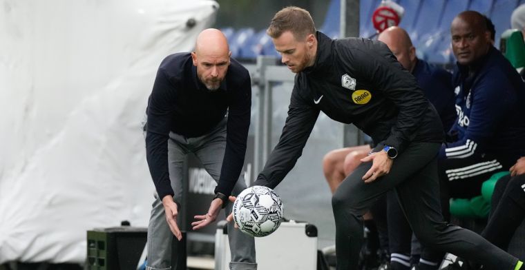 Ten Hag rekent op Ajax-contractverlenging: 'Ga uit van het goede van de mens'