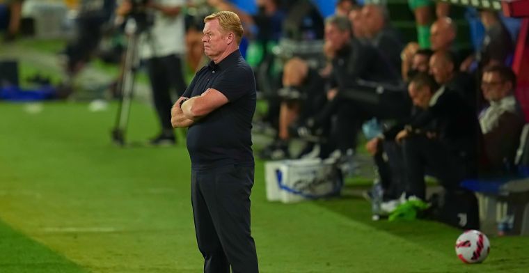 'Koeman krijgt een bolwassing en geeft schuld aan medische staf'