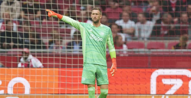 'Forse tegenslag voor Ajax: Stekelenburg haakt alsnog af voor duel met Sporting'
