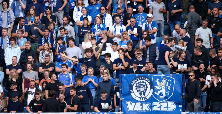 KAA Gent en KRC Genk weten op hoeveel fans ze kunnen rekenen in Europa