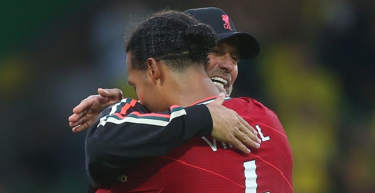 Klopp vertelt over Van Dijk: 'Het is niet wat ik en Virgil wilden, maar het moest'