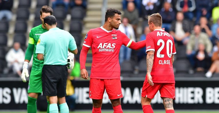 AZ-echec betekent drie op een rij voor ontgoochelde Wijndal: 'Zal eens niet, hè'