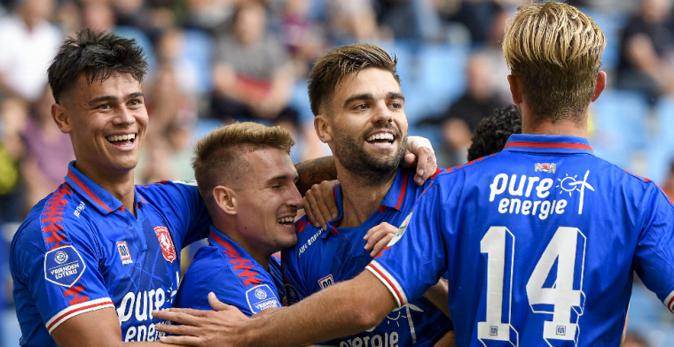 Clubtopscorer Pröpper moet er nog drie voor zich dulden: 'Kan ik hebben, haha'