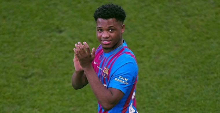 'Toekomst Fati ligt bij Barça door 'cláusula secreta' in contract van aanvaller'