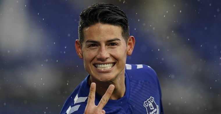 The Times: WK-topscorer James is afgereisd naar Qatar en bespreekt transfer
