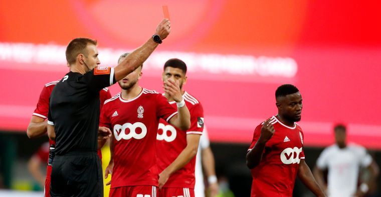 Fai drie speeldagen geschorst, Standard slechts twee keer niet akkoord