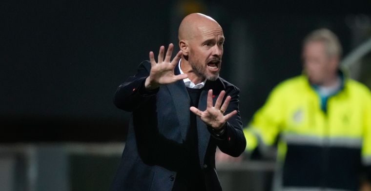 Ten Hag lovend na zege bij Ajax: 'Hij is topfit, laat voorbeeld zijn voor velen'
