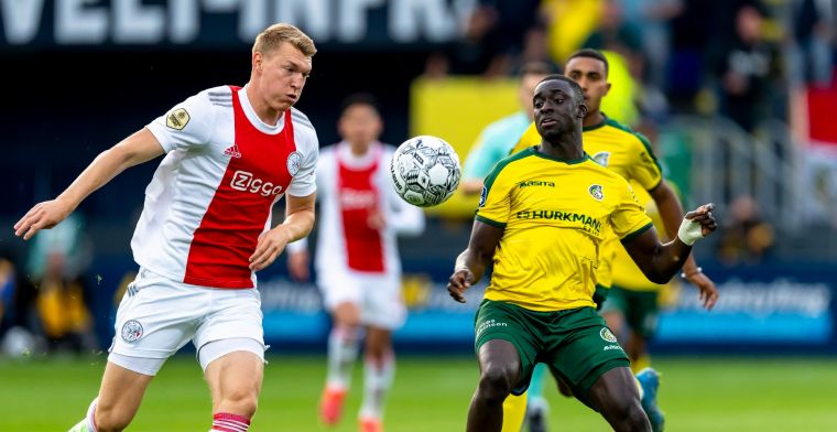 'Ik ben positief over ontwikkeling maar weet dat concurrentie bij Ajax groot is'