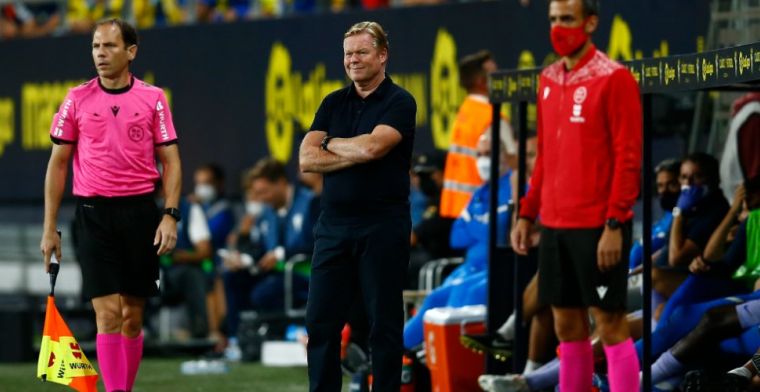 Barça gelijk tegen Cádiz: Memphis-missers en rode kaarten Koeman en Frenkie