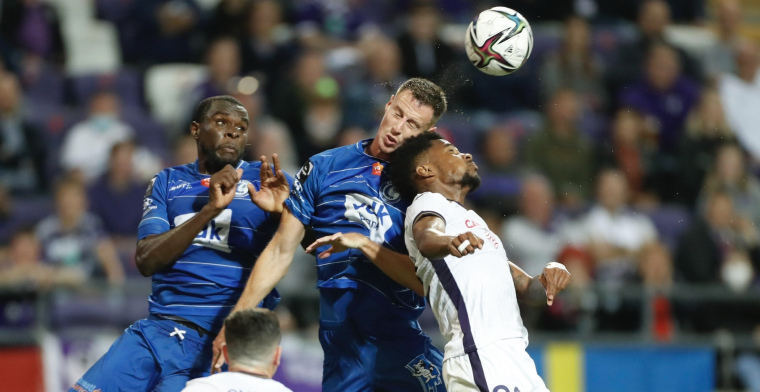 'Anderlecht in uittenue als thuisploeg na verwarring'