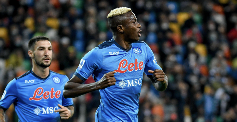 Osimhen (ex-Charleroi) leidt Napoli naar leidersplaats in Serie A