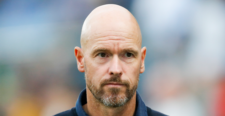 Ten Hag oneens met kritiek: 'Je ziet dat hij zich moet aanpassen, dat is logisch'