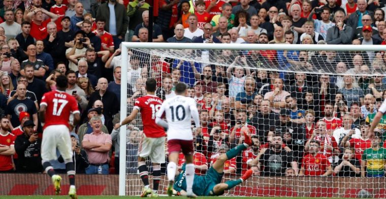 Solskjaer niet blij met Aston Villa-spelers: 'Is duidelijk dat het gewerkt heeft'