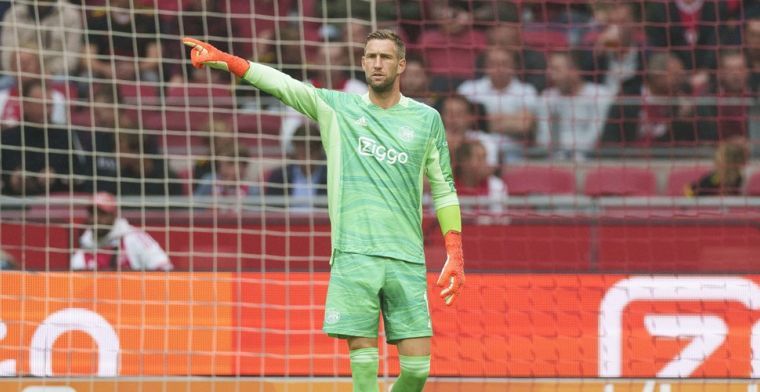 Ajax bevestigt: Stekelenburg komt dit seizoen niet meer in actie