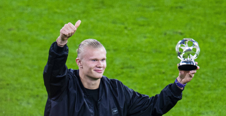 Haaland draagt omstreden shirt, Noorse bondscoach: 'Had het graag anders gezien'