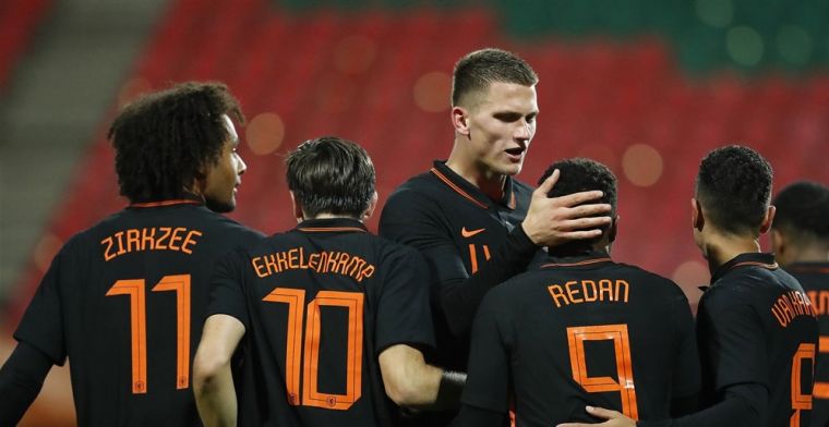 Jong Oranje heeft zonder Boadu geen kind aan Welshe leeftijdsgenoten