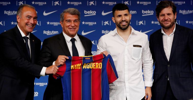 Messi-droom van Agüero uiteengespat: 'Ik was in shock, ik kon het niet geloven'